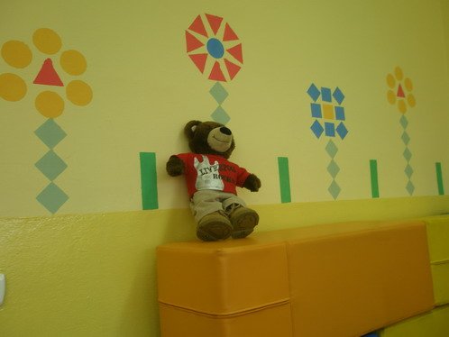 Miś Rover z Liverpoolu w naszej szkole (06.04.2011)